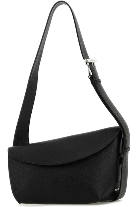 Homeware Alexander McQueen Black Large Sling T-bar Crossbody Bag