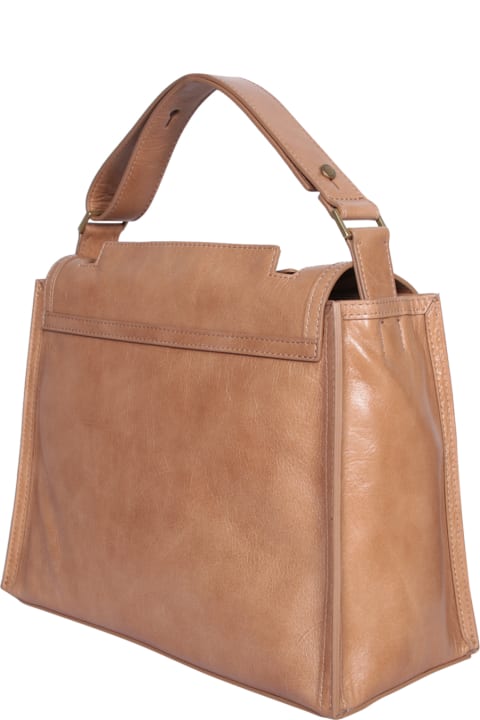 Orciani Bags for Women Orciani Sveva Notturno Medium Ochre Bag