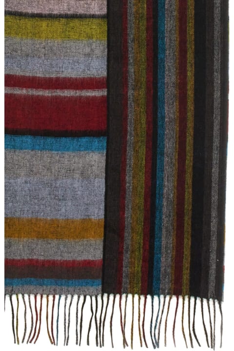Scarves for Men Paul Smith Scarf With Logo