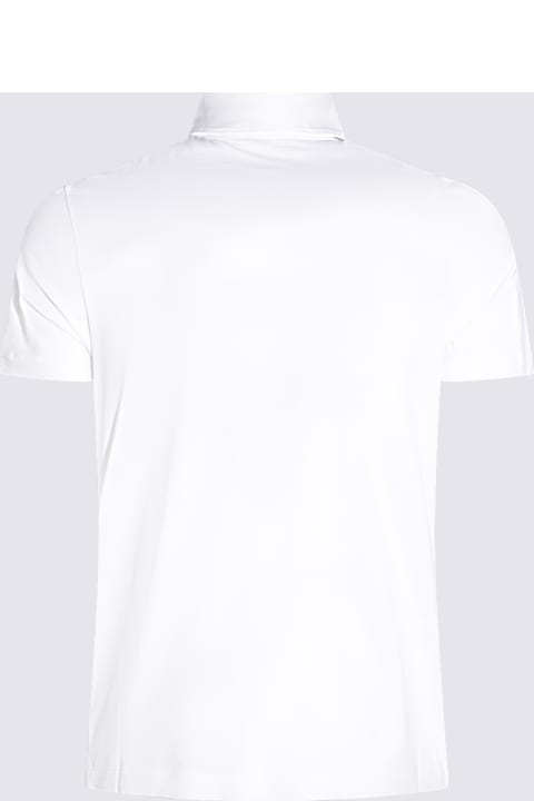 Malo for Kids Malo White Cotton Polo Shirt