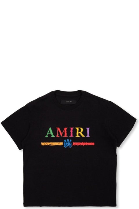 AMIRI T-Shirts & Polo Shirts for Boys AMIRI Logo Printed Crewneck T-shirt