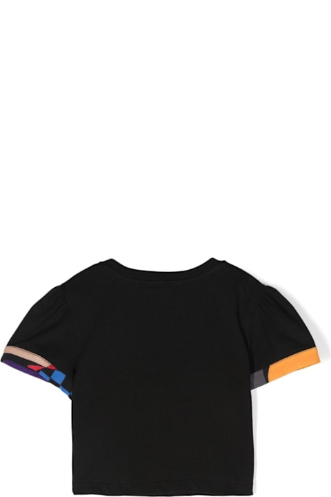 Pucci Kids Pucci T-shirt Con Stampa