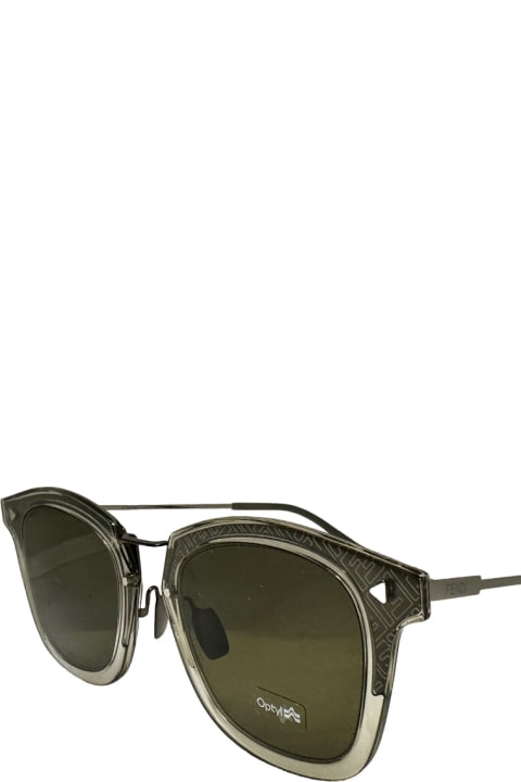 Fendi Eyewear Eyewear for Men Fendi Eyewear Ff M0045 - Grey Sunglasses