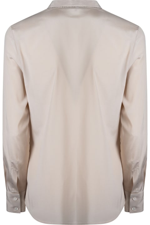 Peserico ملابس علوية لـ السيدات Peserico Button-less Placket Shirt