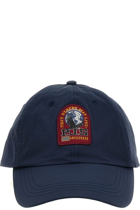 Parajumpers Hats for Men Parajumpers Logo Patch Baseball Cap