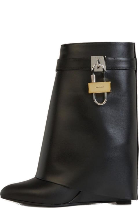 Boots for Women Givenchy Shark Lock Ankle Boots