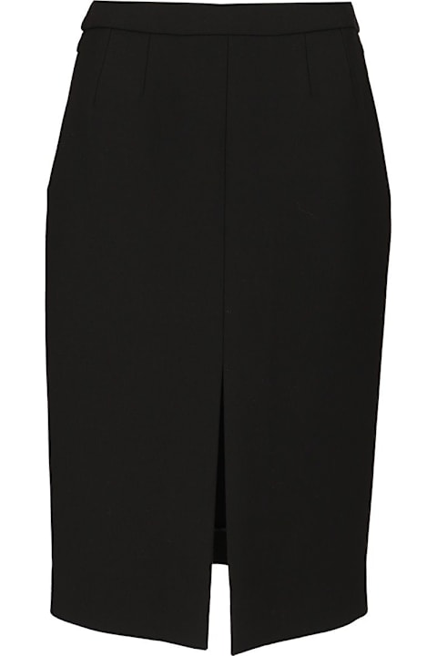 Dolce & Gabbana Skirts for Women Dolce & Gabbana Wool Midi Skirt With Slit