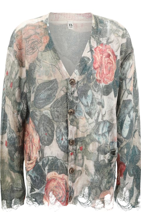 R13 for Women R13 Floral Pattern Cardigan