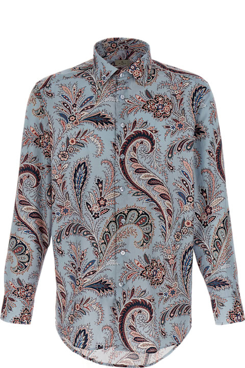 Homeware Etro Floral Paisley Cotton Shirt