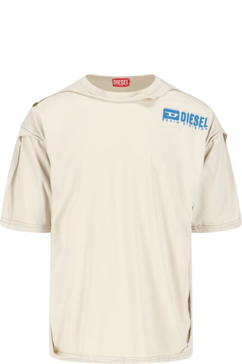 メンズ Dieselのトップス Diesel 't-box-dbl' T-shirt
