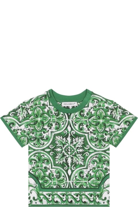 Dolce & Gabbana for Baby Boys Dolce & Gabbana T-shirt With Logo