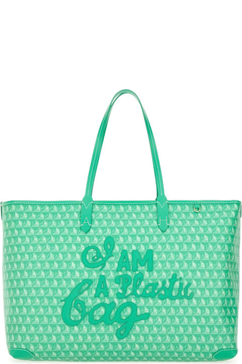 Anya Hindmarch for Kids Anya Hindmarch Tote Bag With "i Am A Plastic Bag" Pattern
