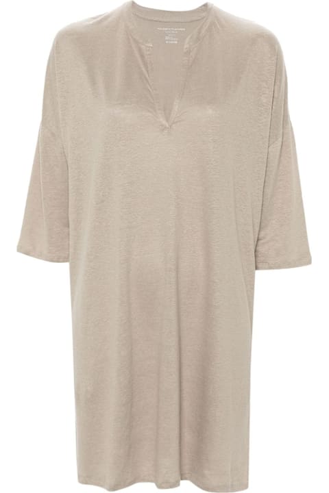 Majestic Filatures for Men Majestic Filatures Linen Blend Tunic Dress