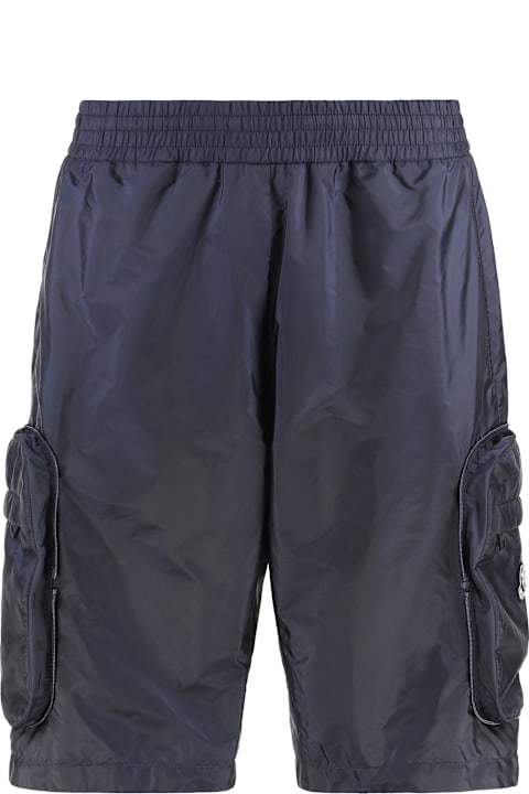Pants for Men Moncler Genius 3 Moncler X Mercedes-benz By Nigo - Nylon Bermuda Shorts