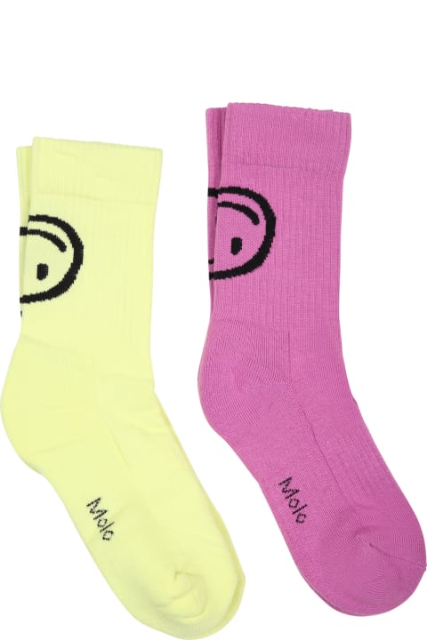 Molo Shoes for Boys Molo Multicolor Socks Set For Kids