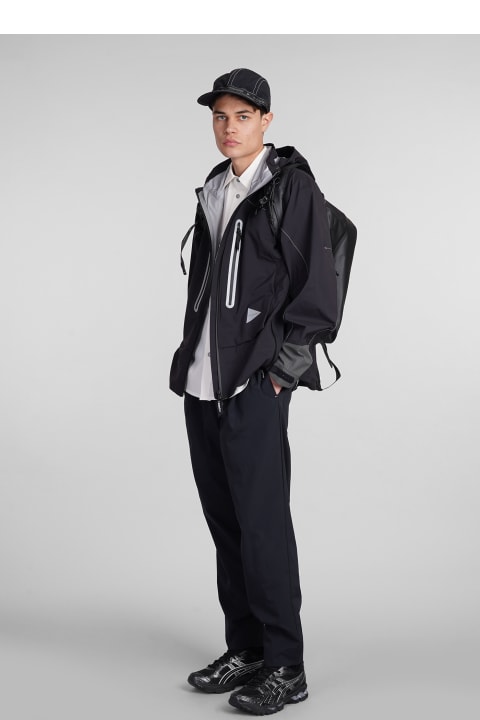 And Wander for Men And Wander Casual Jacket In Black Nylon