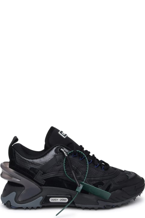 'odsy 1000' Black Polyester Sneakers