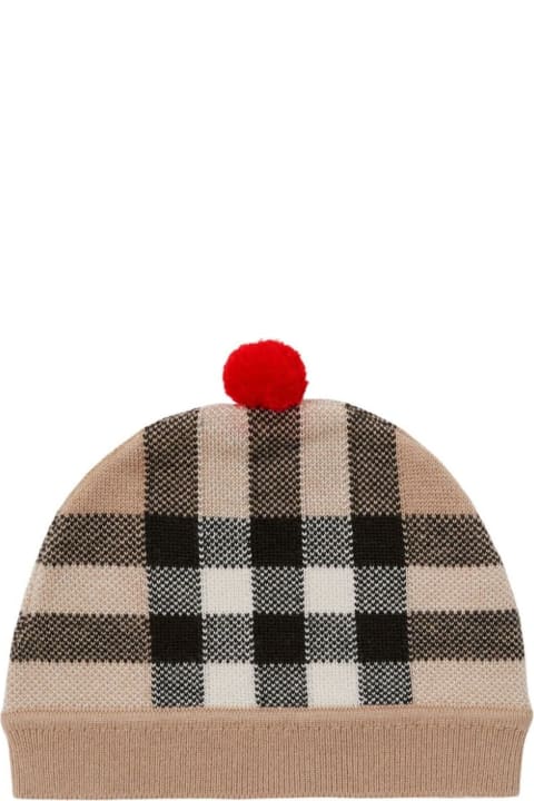 Burberry for Kids Burberry Check Wool Beanie