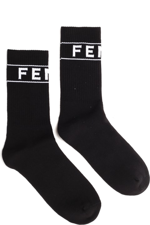 Underwear for Men Fendi Socks With Logo