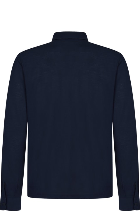 Shirts for Men Herno Crepe Jersey Shirt