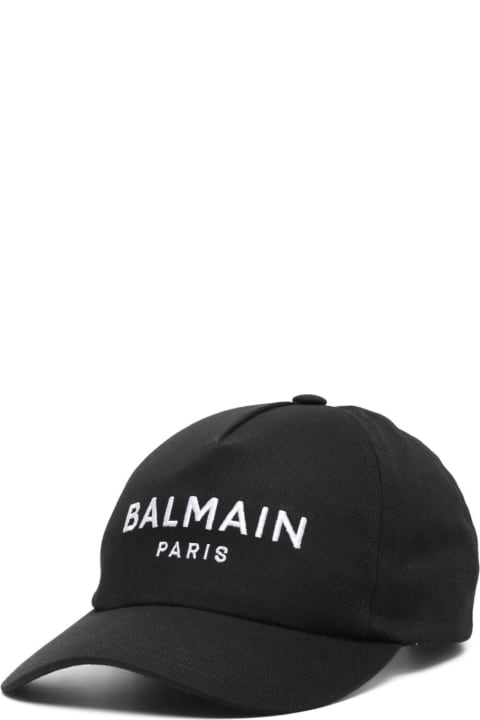Balmain Hats for Men Balmain Embroidery Cotton Cap