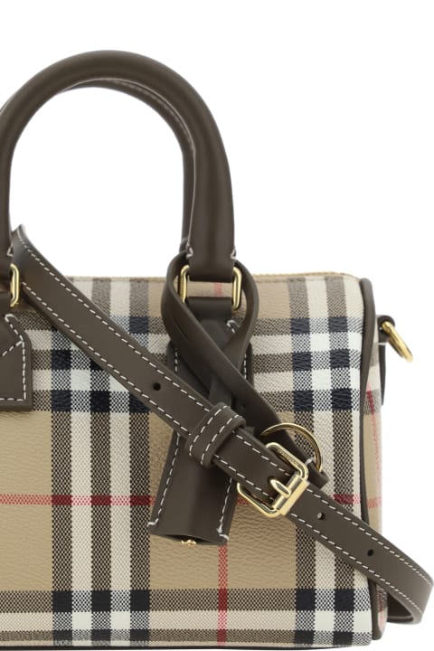 Burberry Check Mini Bowling Bag | italist