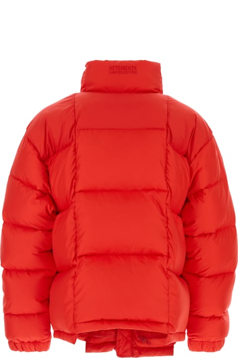 VETEMENTS for Kids VETEMENTS Cut-up Puffer Jacket