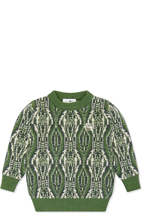 Etro Sweaters & Sweatshirts for Boys Etro Maglione Con Stampa