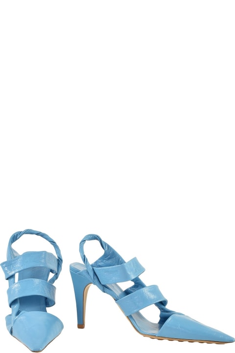 Bottega Veneta High-Heeled Shoes for Women Bottega Veneta Women's Sky Blue Shoes