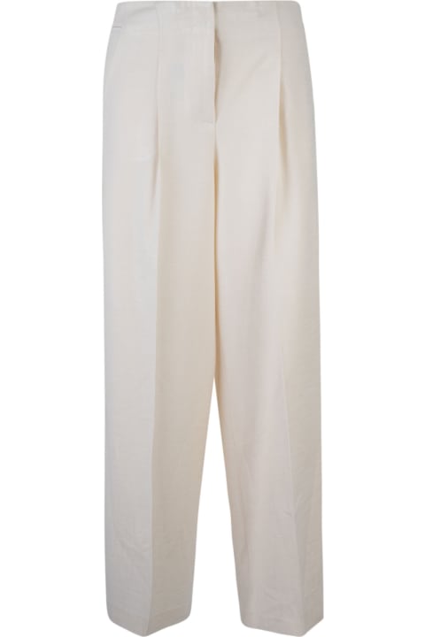 Peserico Pants & Shorts for Women Peserico Concealed Straight Trousers