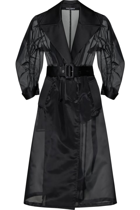 Dolce & Gabbana Coats & Jackets for Women Dolce & Gabbana Belted Coat