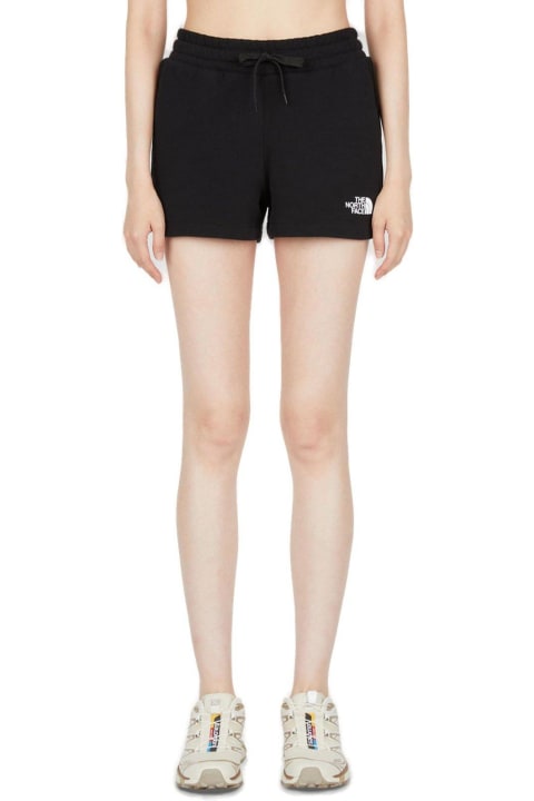 The North Face Women The North Face Logo Detailed Drawstring Shorts