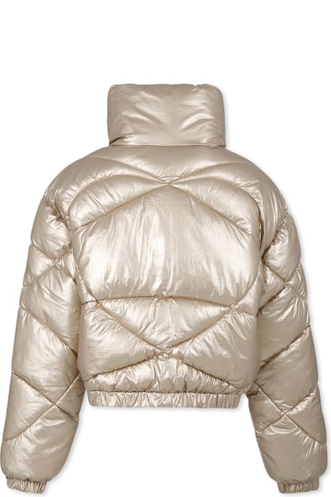 Topwear for Girls Pinko Gold Down Jacket For Girl