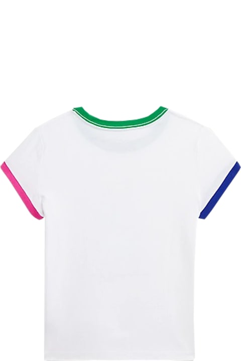 Ralph Lauren T-Shirts & Polo Shirts for Girls Ralph Lauren Polo Bear Jersey T-shirt