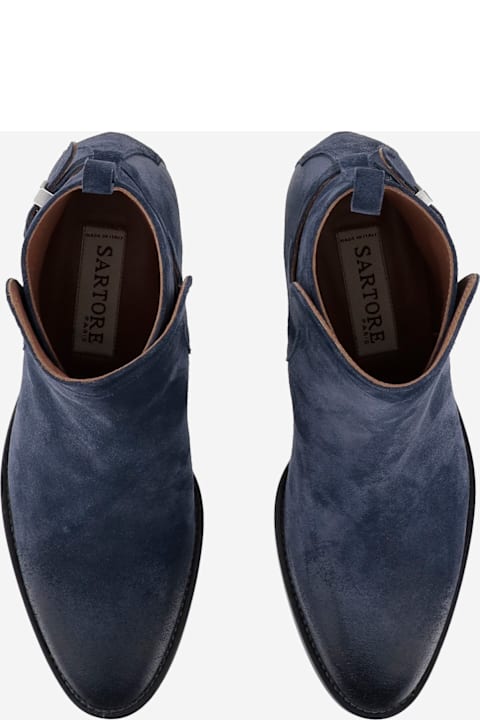 Sartore Shoes for Women Sartore Suede Ankle Boots
