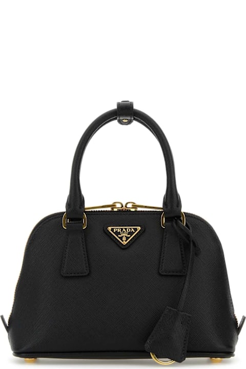 Prada Black Leather Handbag