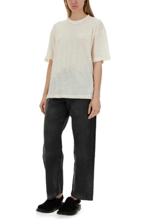 YMC Topwear for Women YMC Cotton And Linen T-shirt