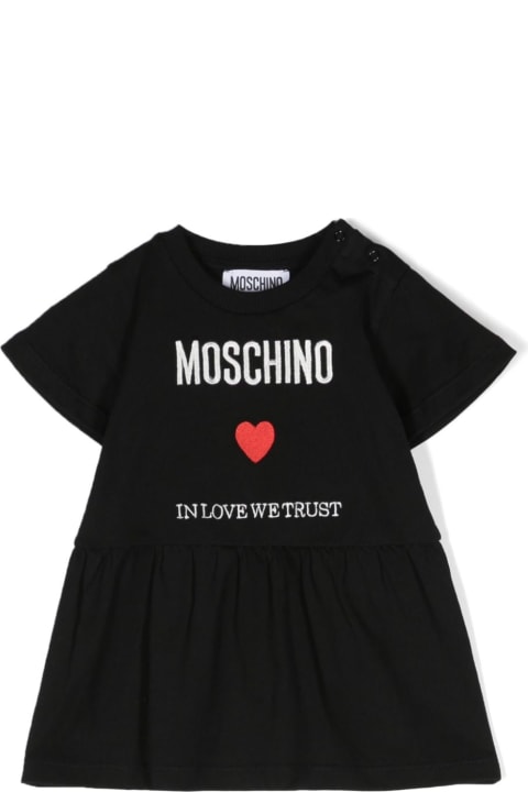 Bodysuits & Sets for Baby Girls Moschino Abito Con Logo