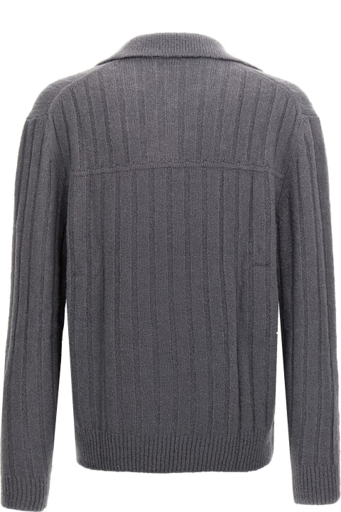 Brioni سترات لـ القسم الرجالي Brioni Polo Sweater