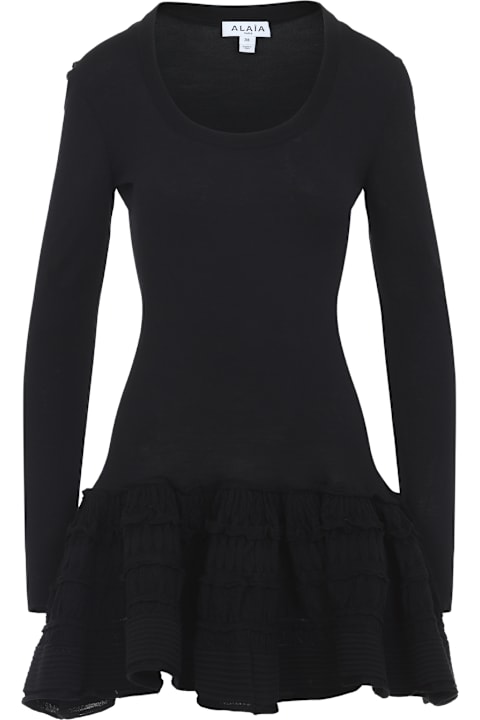 Homeware Alaia Alaïa Ruffle Mini Dress