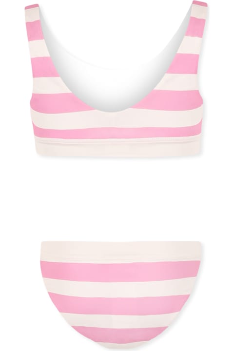 Philosophy di Lorenzo Serafini Kids for Women Philosophy di Lorenzo Serafini Kids Pink Bikini For Girl With Logo
