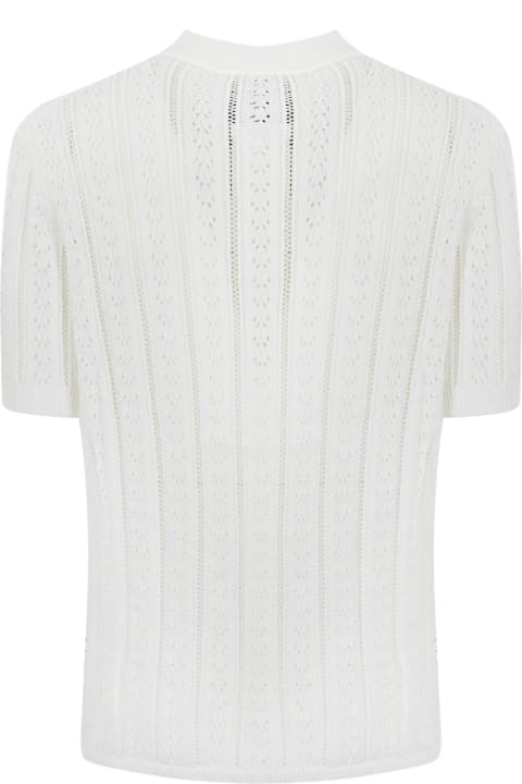 Amaranto Sweaters for Men Amaranto Perforated Shirt