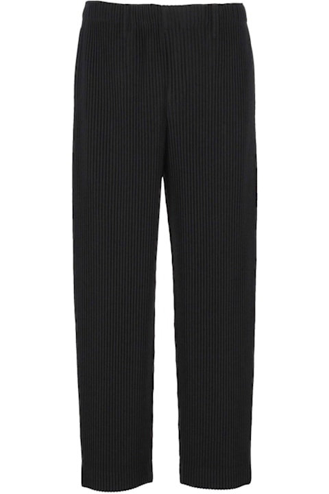 Homme Plissé Issey Miyake for Men Homme Plissé Issey Miyake Pleated Tapered Trousers