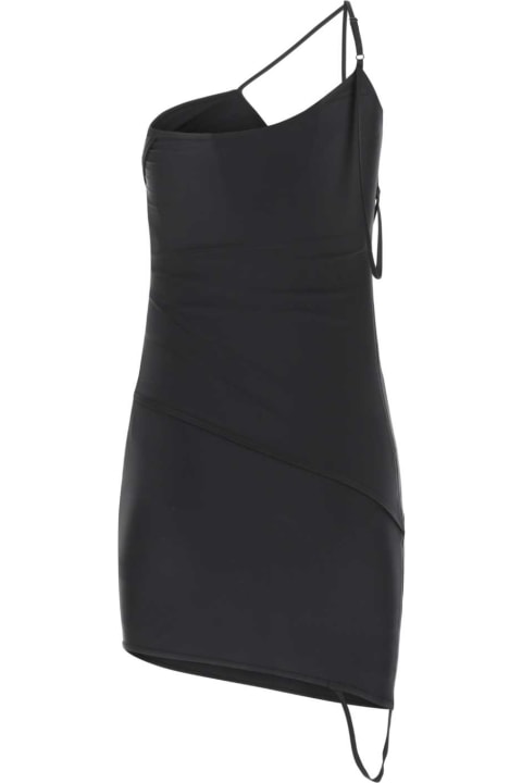 Balenciaga Dresses for Women Balenciaga Black Stretch Nylon Mini Dress