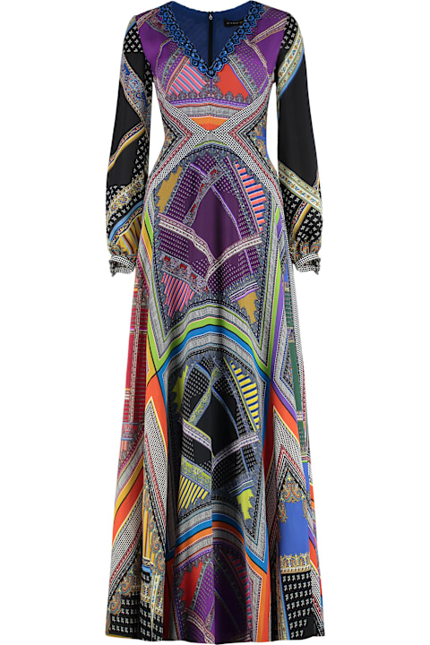 Homeware Etro Printed Silk Dress