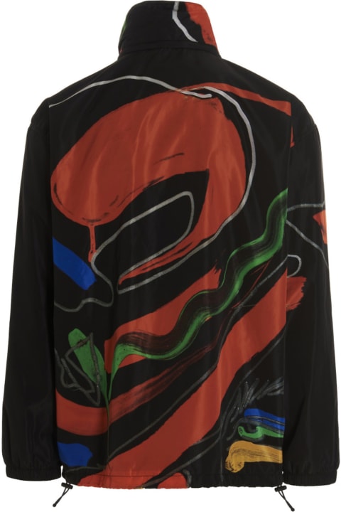 Moschino Coats & Jackets for Men Moschino Printed Nylon Jacket