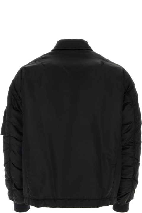 メンズ Alexander McQueenのコート＆ジャケット Alexander McQueen Black Nylon Jacket