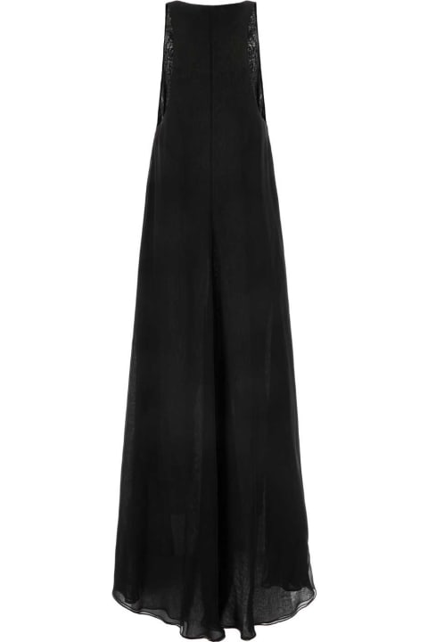 Saint Laurent for Women Saint Laurent Black Silk Dress