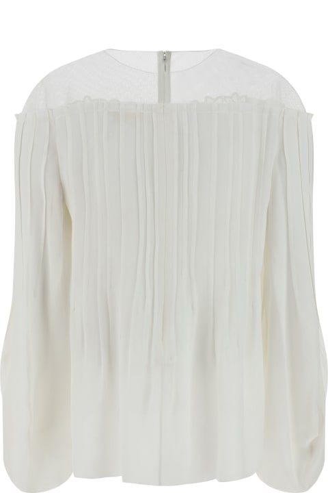 Chloé for Women Chloé Silk Blouse With Embroidery