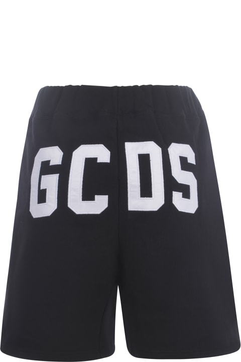 GCDS Pants & Shorts for Women GCDS Shorts Gcds "logo" In Cotone